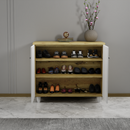 beAAtho Orion Multipurpose Storage Rack | DIY Engineered Wood Cabinet | Anti-Termite Treated | Shoe, Book & Utility Organizer | Wotan Oak - Beige