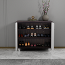 beAAtho Orion Multipurpose Storage Rack | DIY Engineered Wood Cabinet | Anti-Termite Treated | Shoe, Book & Utility Organizer | Walnut White