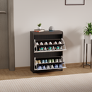 beAAtho® Zento Shoe Cabinet with Tilt-Out Drawers | 2 DOOR | Modern Wooden Shoe Organizer for Home & Office | Durable & Elegant | DIY |