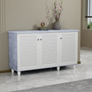 beAAtho Orion Multipurpose Storage Rack | DIY Engineered Wood Cabinet | Anti-Termite Treated | Shoe, Book & Utility Organizer | Asian White