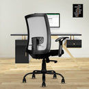 Apollo Mesh Mid Back | 3-Year Warranty | Revolving Office Chair