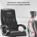 Berlin Orthopedic Boss Chair -3-Year Warranty | Breathable Executive Office Chair | Ergonomic High- Back Chair-Cushioned Seat & Armrests | Metal Base.