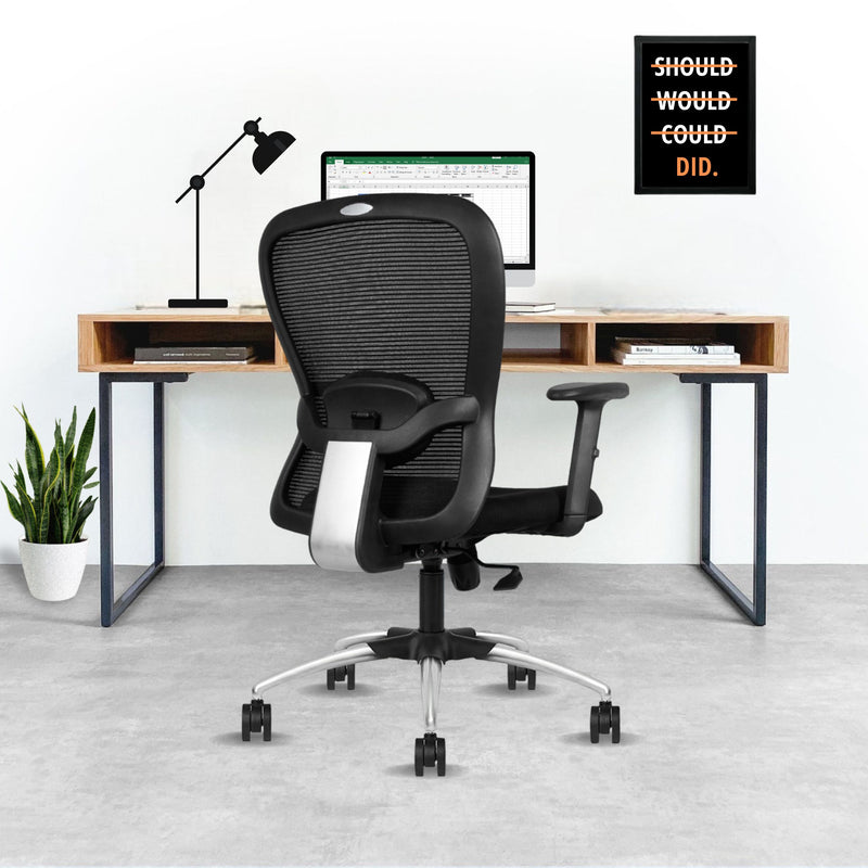 beAAtho® Blaze | 3-Year Warranty | Mesh Nylon Chair for Office and Home