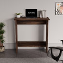 beAAtho Apex Desk for Home Office & Study | Multipurpose Engineered Wood Table with Spacious Top,Premium Finish, Sturdy Legs & Easy DIY Assembly (Brown)