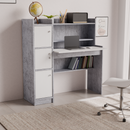 beAAtho Altex Multi-Storage Study & Work Desk | Asian White