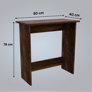 beAAtho Apex Desk for Home Office & Study | Multipurpose Engineered Wood Table with Spacious Top,Premium Finish, Sturdy Legs & Easy DIY Assembly (Brown)