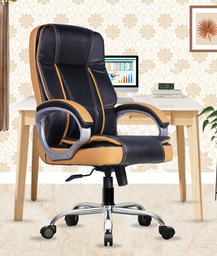 Vintage High Back | 3-Year Warranty | Office Revolving Chair