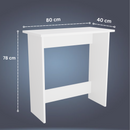 beAAtho Apex Desk for Home Office & Study | Multipurpose Engineered Wood Table with Spacious Top,Premium Finish, Sturdy Legs & Easy DIY Assembly (Brown)