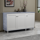 beAAtho Luno | Multipurpose Storage Rack – Plain Moulded Doors | Anti-Termite Engineered Wood | DIY Assembly | Asian White