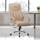 Berlin Orthopedic Boss Chair -3-Year Warranty | Breathable Executive Office Chair | Ergonomic High- Back Chair-Cushioned Seat & Armrests | Metal Base.