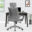 beAAtho Verona Mesh Chair | 3-Year Limited Warranty | Sturdy Nylon base Mesh Revolving Office Chair