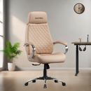 Zen Leatherette Executive Office Chair | High Back Revolving Chair with Integrated Lumbar Support | Ergonomic & Comfortable Seating | 3-Year Warranty | Adjustable Height |