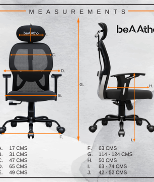 Leo Ergonomically Adjustable Executive High Back Mesh Home & Office Revolving Chair with 3 Years Warranty
