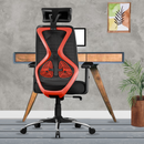 Dusk Ergonomic High Back Mesh Office Chair | Adjustable Lumbar Support, Adjustable Armrests,| Home Office Desk Chair, 3 Years Warranty