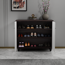 beAAtho Luno | Multipurpose Storage Rack – Plain Moulded Doors | Anti-Termite Engineered Wood | DIY Assembly | Walnut White