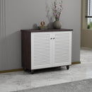 beAAtho Orion Multipurpose Storage Rack | DIY Engineered Wood Cabinet | Anti-Termite Treated | Shoe, Book & Utility Organizer | Walnut White