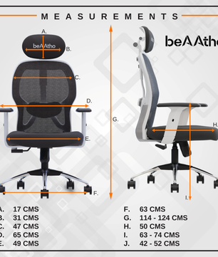 Leo Ergonomically Adjustable Executive High Back Mesh Home & Office Revolving Chair with 3 Years Warranty