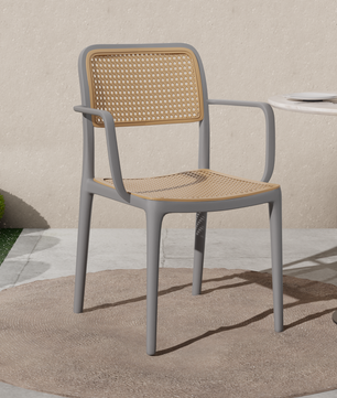 beAAtho Bloom Designer Chair for Dining, Living Room, Bedroom, Cafeteria, Cafe, Restaurant & Hotel | Modern Accent Chair | Ergonomic Comfort | Indoor & Outdoor Use | 3-Year Warranty |