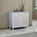 beAAtho Orion Multipurpose Storage Rack | DIY Engineered Wood Cabinet | Anti-Termite Treated | Shoe, Book & Utility Organizer | Asian White