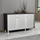 beAAtho Orion Multipurpose Storage Rack | DIY Engineered Wood Cabinet | Anti-Termite Treated | Shoe, Book & Utility Organizer | Walnut White