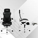 beAAtho Astra: Luxurious Leg Support, 4D Lumbar Support, 145° Recline & Adjustable Tilt Office & Study Mesh High Back Chair