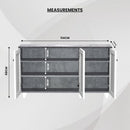 beAAtho Orion Multipurpose Storage Rack | DIY Engineered Wood Cabinet | Anti-Termite Treated | Shoe, Book & Utility Organizer | Asian White