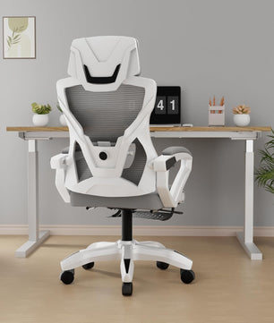 beAAtho Astra: Luxurious Leg Support, 4D Lumbar Support, 145° Recline & Adjustable Tilt Office & Study Mesh High Back Chair