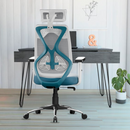 Dusk Ergonomic High Back Mesh Office Chair | Adjustable Lumbar Support, Adjustable Armrests,| Home Office Desk Chair, 3 Years Warranty