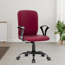 beAAtho Falcon Mid-Back Fabric Office Chair, Ergonomic Home Office Desk Chair with 3-Years Warranty by beAAtho, Rocking-tilt Mechanism & Heavy Duty Metal Base ( Black )