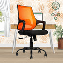 Grace Ergonomic Mesh Mid Back | 3-Year Warranty | Revolving Study Office Chair with Heavy Duty Metal Base