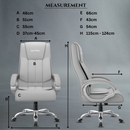 Berlin Orthopedic Boss Chair -3-Year Warranty | Breathable Executive Office Chair | Ergonomic High- Back Chair-Cushioned Seat & Armrests | Metal Base.