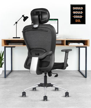 Blaze | 3-Year Warranty | Mesh Nylon Chair for Office and Home