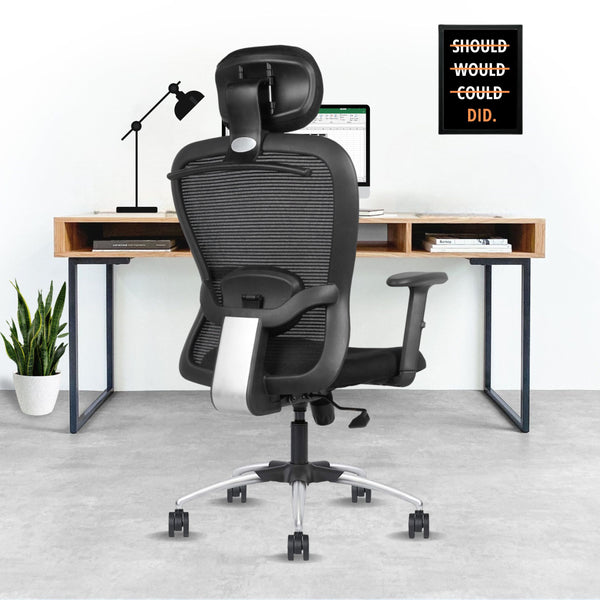beAAtho® Blaze | 3-Year Warranty | Mesh Nylon Chair for Office and Home