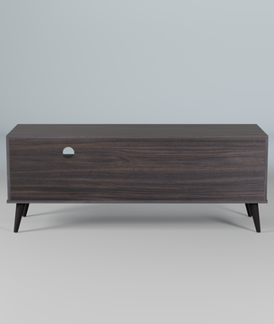 beAAtho NEXA – Elegant Engineered Wood TV Unit with Closed & Open Storage | Walnut White