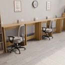 beAAtho Apex Desk for Home Office & Study | Multipurpose Engineered Wood Table with Spacious Top,Premium Finish, Sturdy Legs & Easy DIY Assembly (Brown)