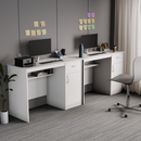 beAAtho Fusion Work & Study Desk for Home & Office with Under-Desk Storage Shelf, Drawer & Cabinet, 17mm Engineered Wood, Computer/Writing Desk for Adults & Students with 3 Year Warranty (Beige)