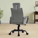 beAAtho Verona Mesh Chair | 3-Year Limited Warranty | Sturdy Nylon base Mesh Revolving Office Chair