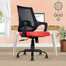 Grace Ergonomic Mesh Mid Back | 3-Year Warranty | Revolving Study Office Chair with Heavy Duty Metal Base