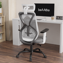 Dusk Ergonomic High Back Mesh Office Chair | Adjustable Lumbar Support, Adjustable Armrests,| Home Office Desk Chair, 3 Years Warranty
