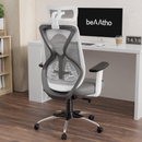 Dusk Ergonomic High Back Mesh Office Chair | Adjustable Lumbar Support, Adjustable Armrests,| Home Office Desk Chair, 3 Years Warranty