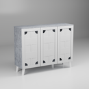 beAAtho Brisk 3-Door Engineered Wood Multipurpose Storage Rack, Anti-Termite Treated Shoe, Book & Utility Organizer- DIY