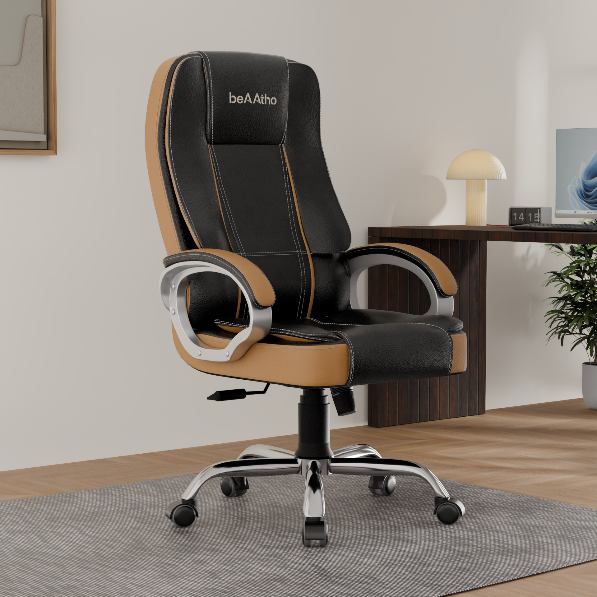 Vintage High Back | 3-Year Warranty | Office Revolving Chair