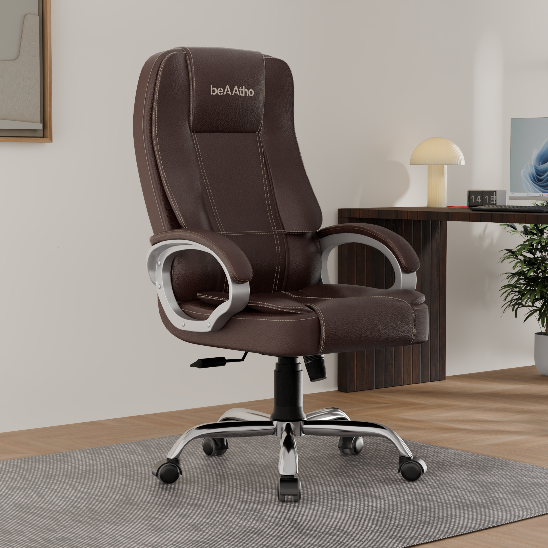 Vintage High Back | 3-Year Warranty | Office Revolving Chair