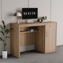 beAAtho Fusion Work & Study Desk for Home & Office with Under-Desk Storage Shelf, Drawer & Cabinet, 17mm Engineered Wood, Computer/Writing Desk for Adults & Students with 3 Year Warranty (Beige)