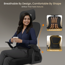 FurniVo Spark Ergonomic High Back Office Chair with 3D Adjustable Armrest, Adjustable Headrest, Lumbar Support, Revolving Mesh Chair - Home & Office