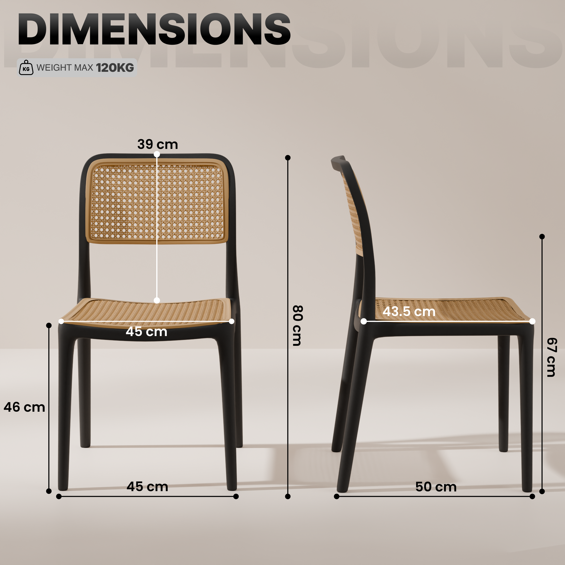 beAAtho Bloom Designer Chair for Dining, Living Room, Bedroom, Cafeteria, Cafe, Restaurant & Hotel | Modern Accent Chair | Ergonomic Comfort | Indoor & Outdoor Use | 3-Year Warranty |