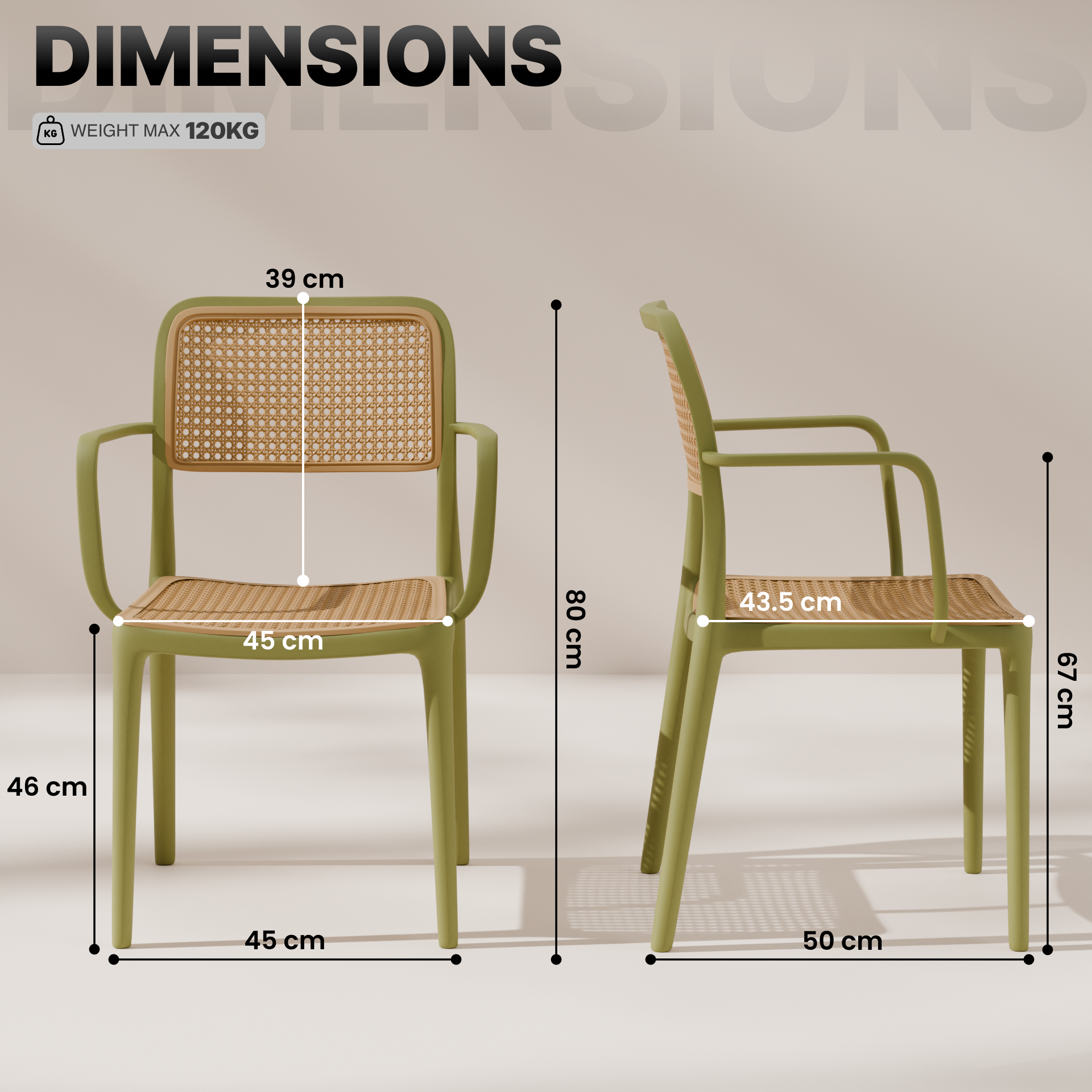 beAAtho Bloom Designer Chair for Dining, Living Room, Bedroom, Cafeteria, Cafe, Restaurant & Hotel | Modern Accent Chair | Ergonomic Comfort | Indoor & Outdoor Use | 3-Year Warranty |