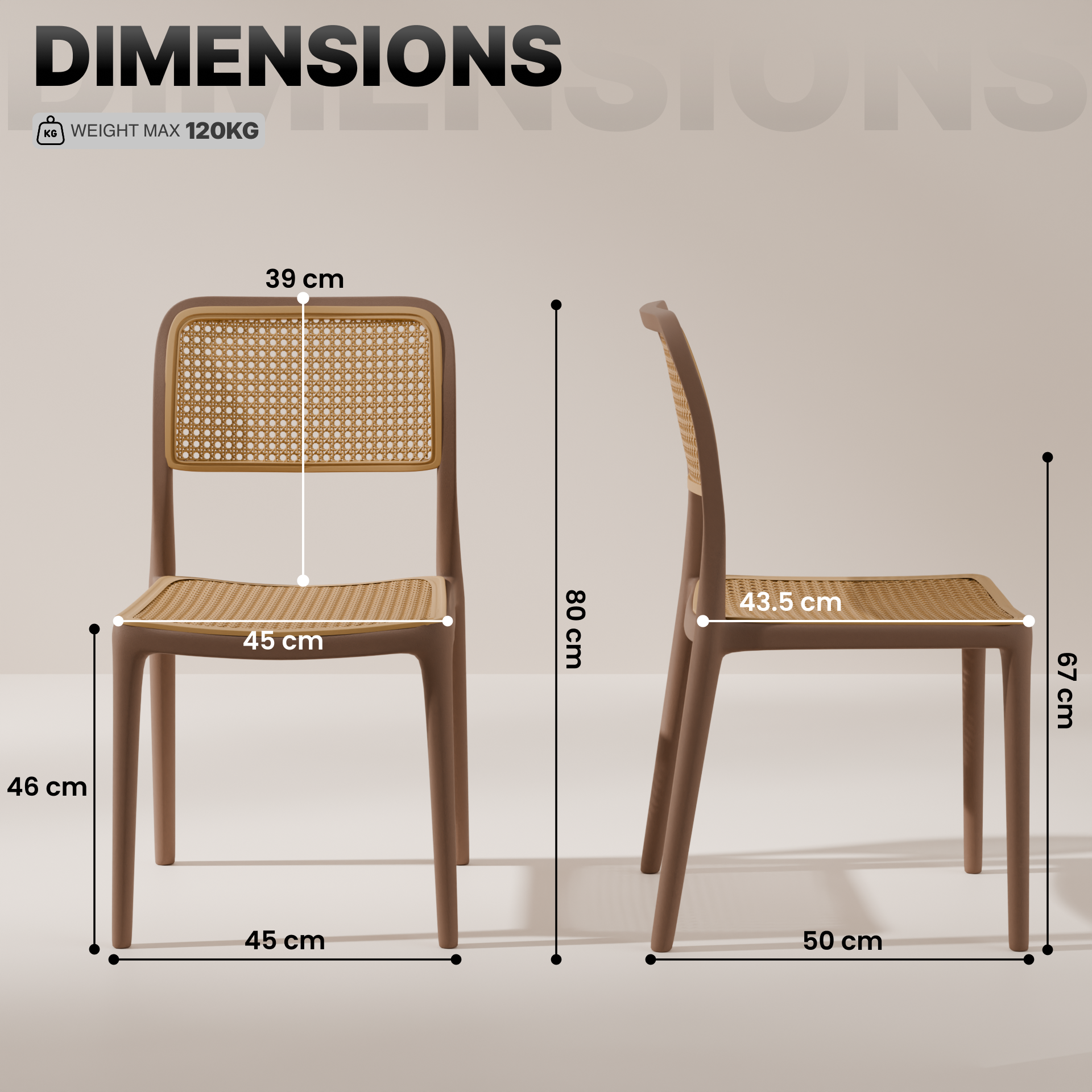 beAAtho Bloom Designer Chair for Dining, Living Room, Bedroom, Cafeteria, Cafe, Restaurant & Hotel | Modern Accent Chair | Ergonomic Comfort | Indoor & Outdoor Use | 3-Year Warranty |