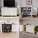 beAAtho Orion Multipurpose Storage Rack | DIY Engineered Wood Cabinet | Anti-Termite Treated | Shoe, Book & Utility Organizer | Wotan Oak - Beige