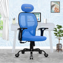Leo Ergonomically Adjustable Executive High Back Mesh Home & Office Revolving Chair with 3 Years Warranty